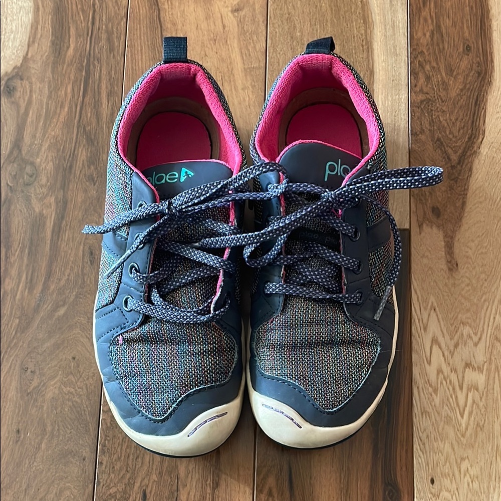 PLAE Miles Titanium Quartz girls shoes